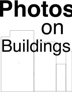 logo small photos on buildings